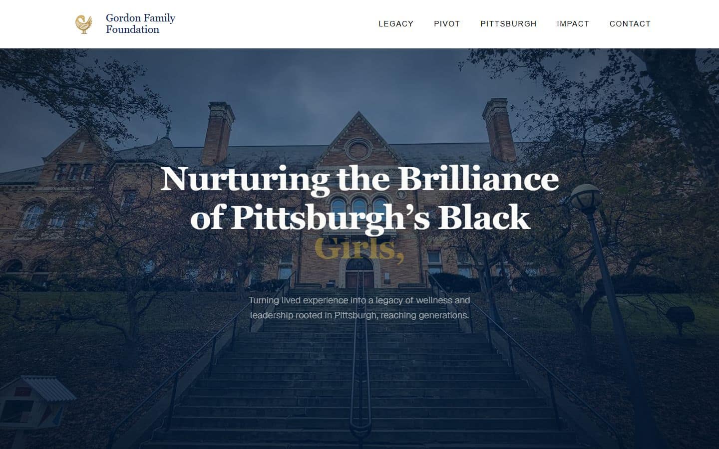 Gordon Family Foundation website